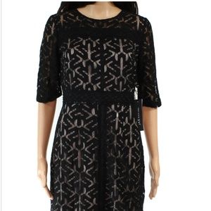 NWT!! Jax Black Label Lace Sheath Dress Sz 8